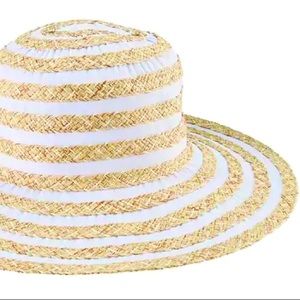 SAN DIEGO HAT CO. Paperbraid & Ribbon Hat NWT OS